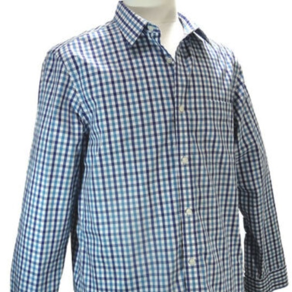 Banana Republic Non Iron Slim Fit Spread Collar L - Picture 2 of 8
